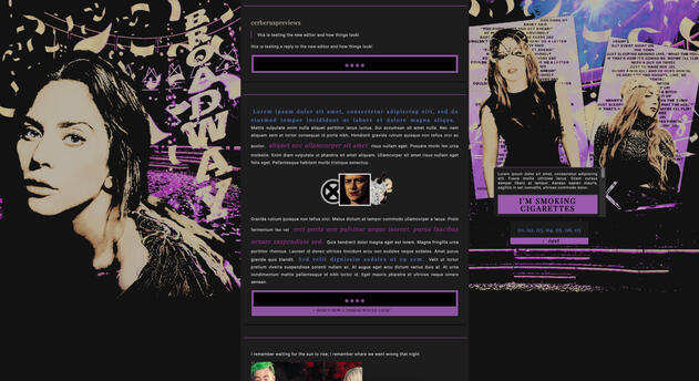 tumblr theme example